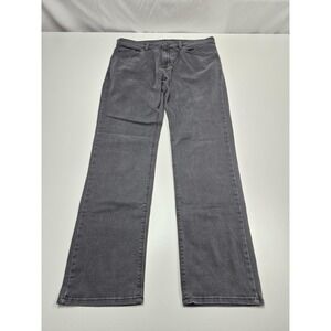 Mott & Bow Slim Stone 9 Month Jeans Mens 36x32 Gray Slim Straight Stretch Denim